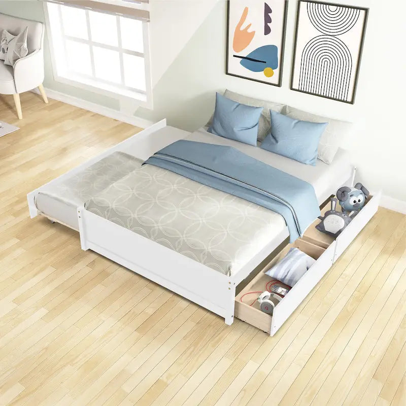 Fill Bed with Twin Size Trundle
