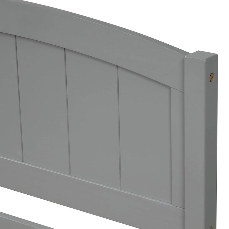 Twin size Platform Bed with Trundle