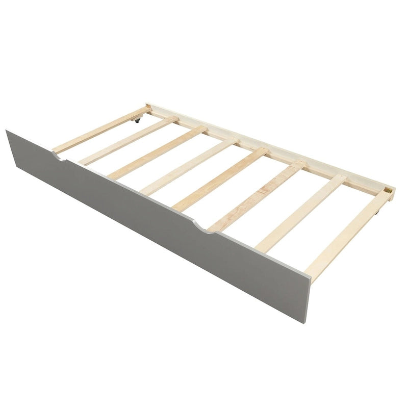 Platform Bed with Trundle